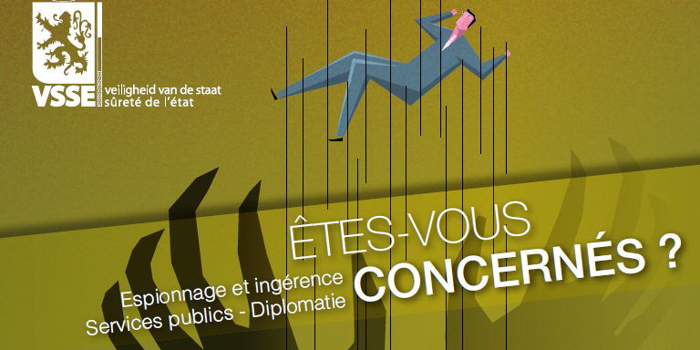 Nouvelle brochure de la VSSE : ‘Espionnage et ingérence, êtes-vous concernés ?’